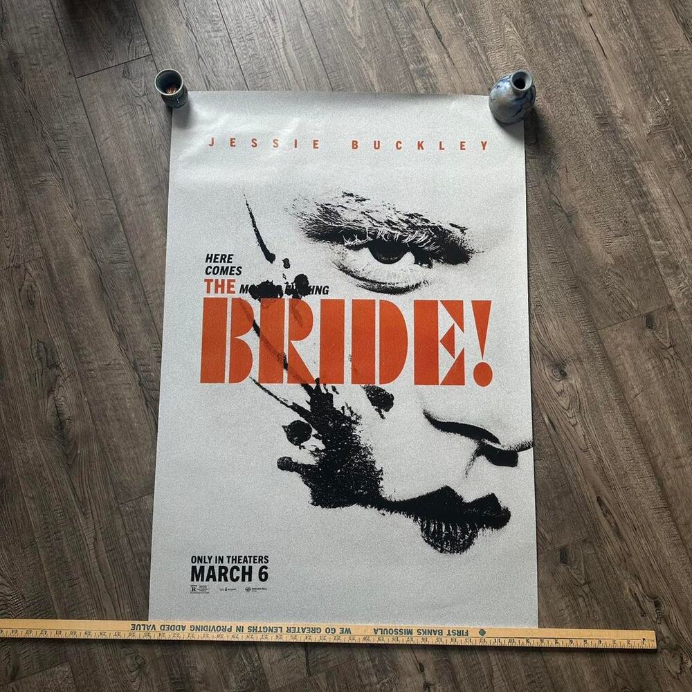 2026 The Bride Official Theatrical D/S Original Movie Promo Poster Print - Picture 4 of 8